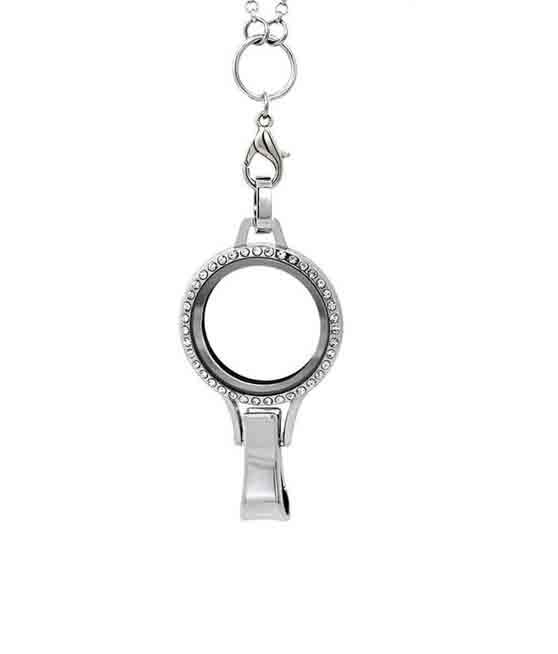 Lanyard Locket (Holds ID Badge)