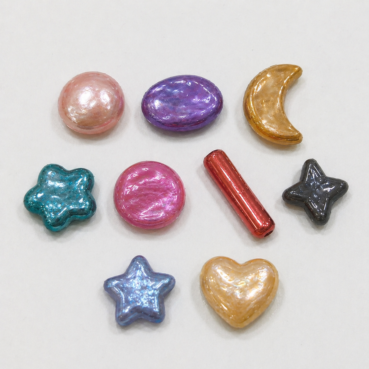 Akoya Oyster - 3 Shaped Freshwater Pearls Akoya Shell Oyster