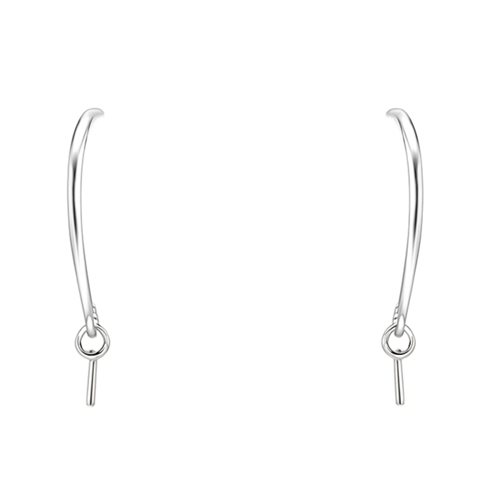 DIY Mount Earrings - 925 Sterling Silver Drop Earrings