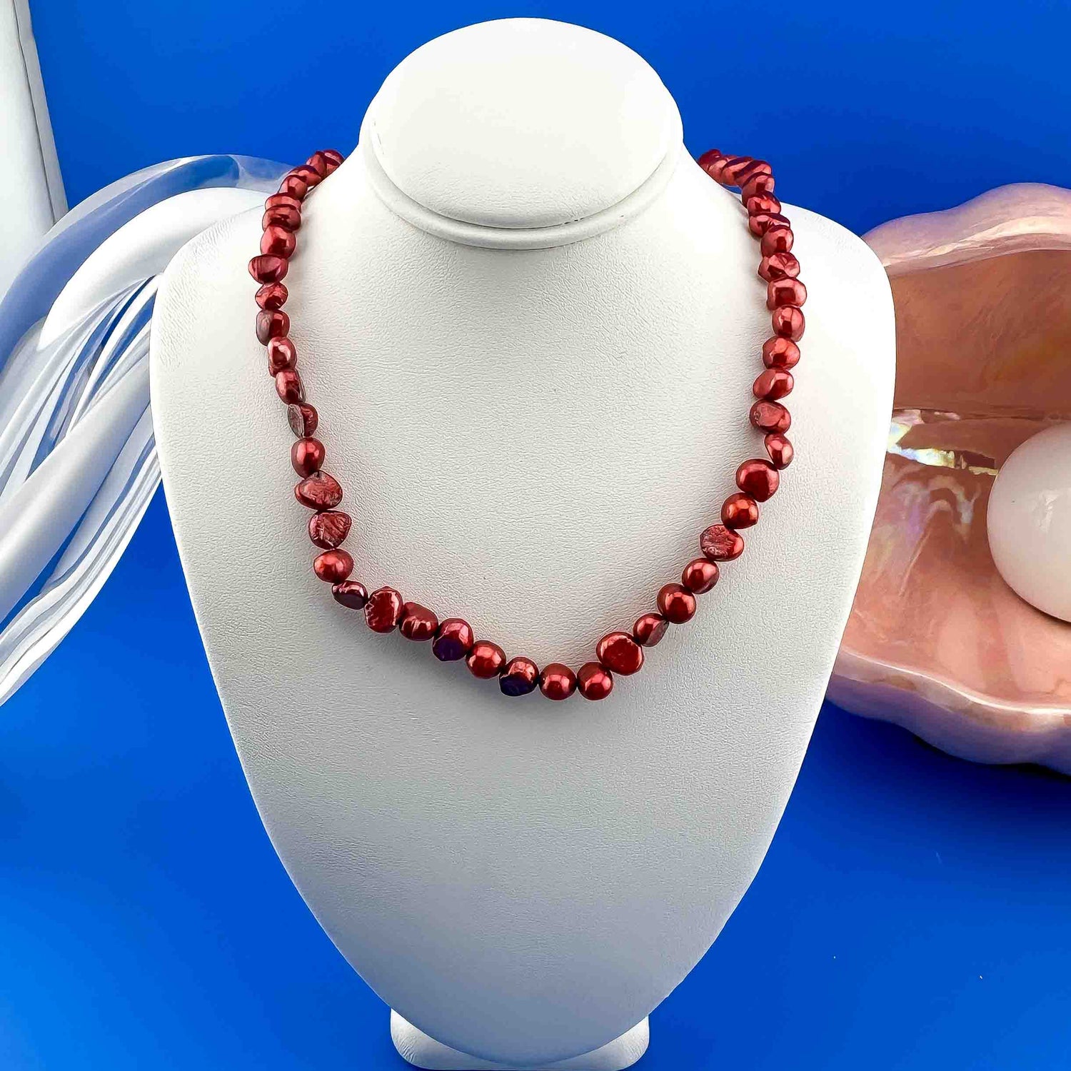 Sirena colorida holográfica 20" collares de plata esterlina con cuentas de diamantes de imitación personalizadas