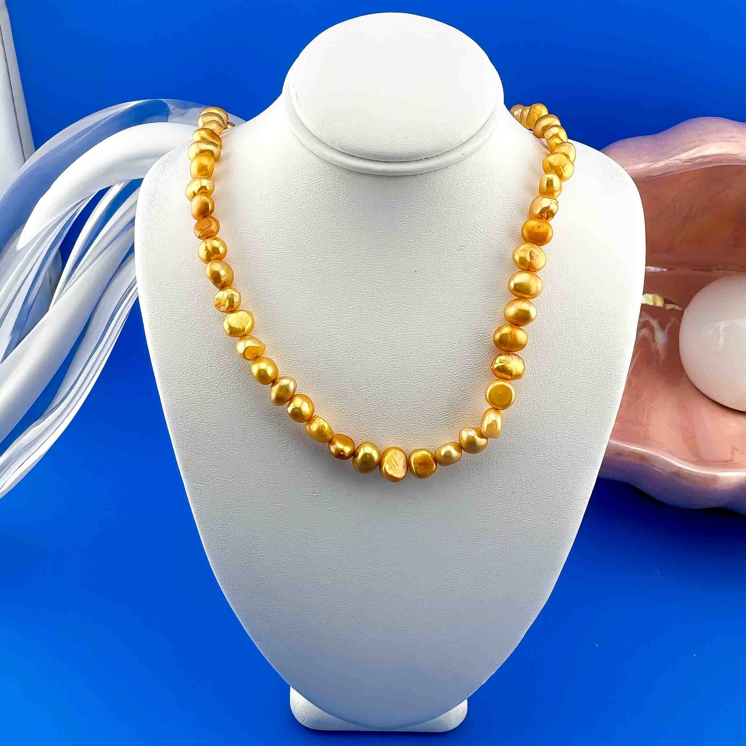 Sirena colorida holográfica 20" collares de plata esterlina con cuentas de diamantes de imitación personalizadas