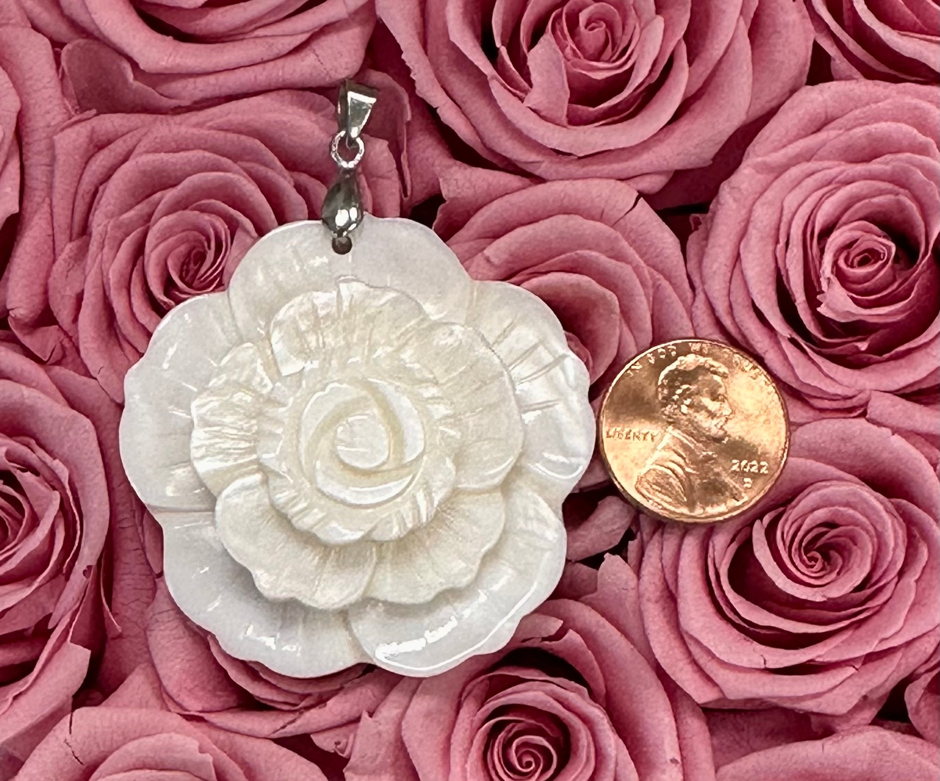 Tobillera de plata esterlina con pavo real y perla bebé de 11"