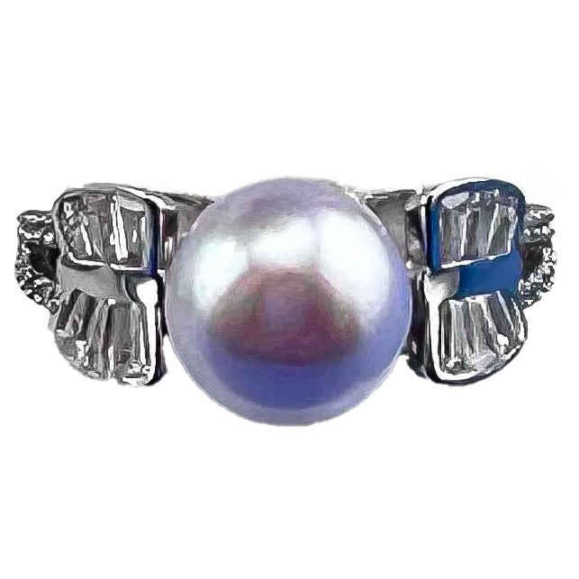 DIY Mount Adjustable Ring - 925 Sterling Silver Classic Fluttering Elegance
