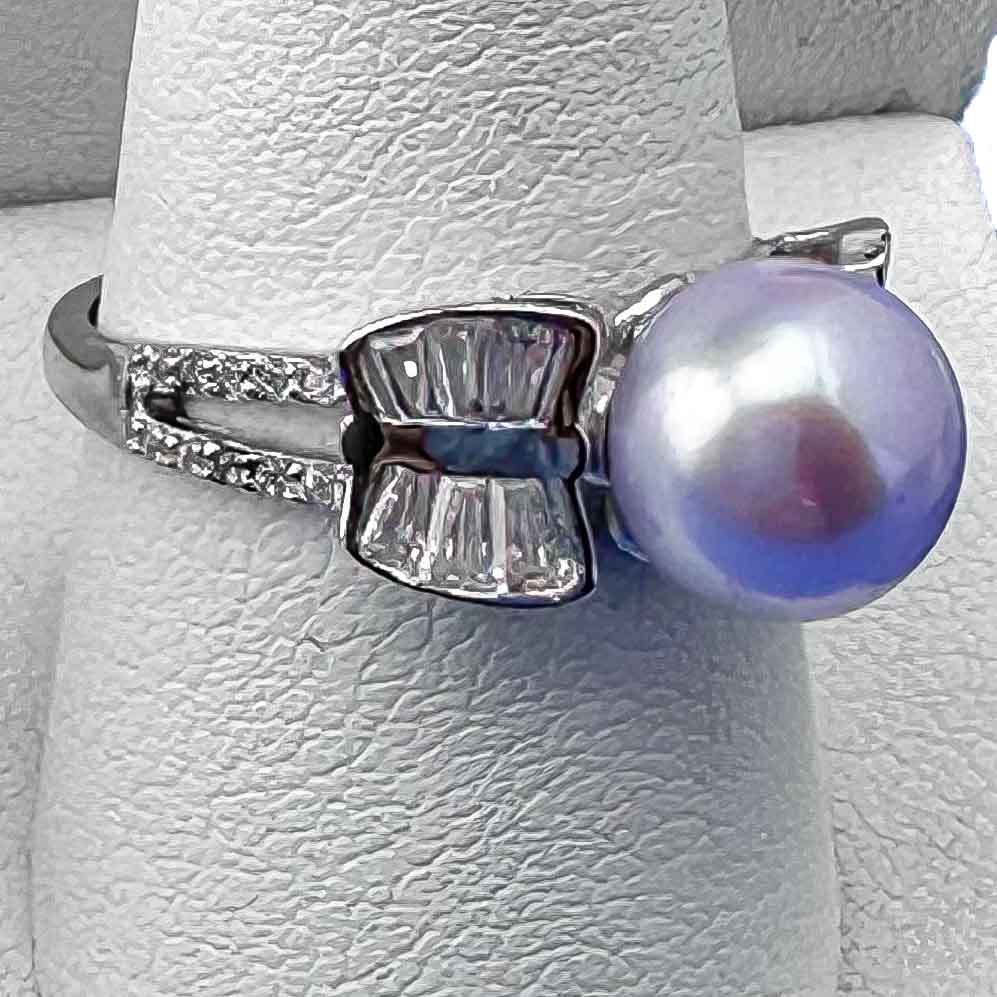 DIY Mount Adjustable Ring - 925 Sterling Silver Classic Fluttering Elegance