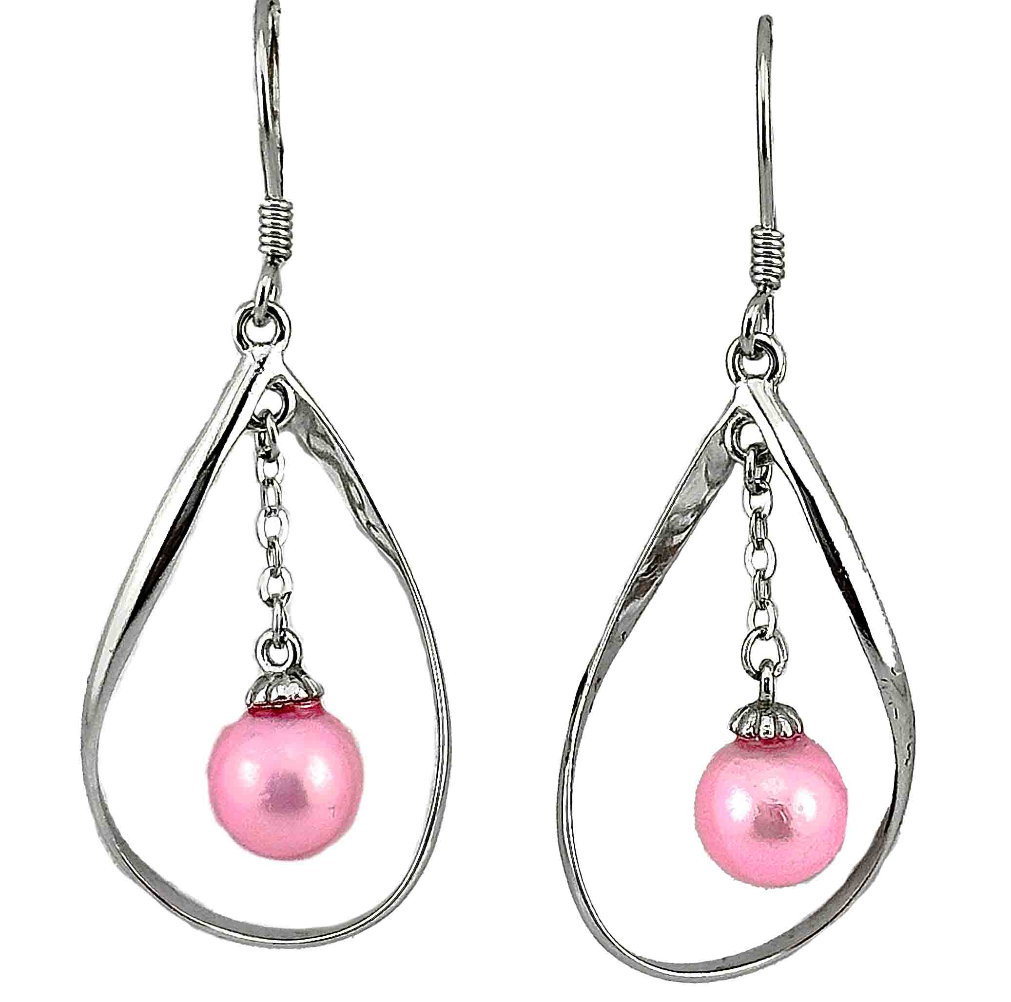 DIY Mount Earrings - 925 Sterling Silver Tear Drop