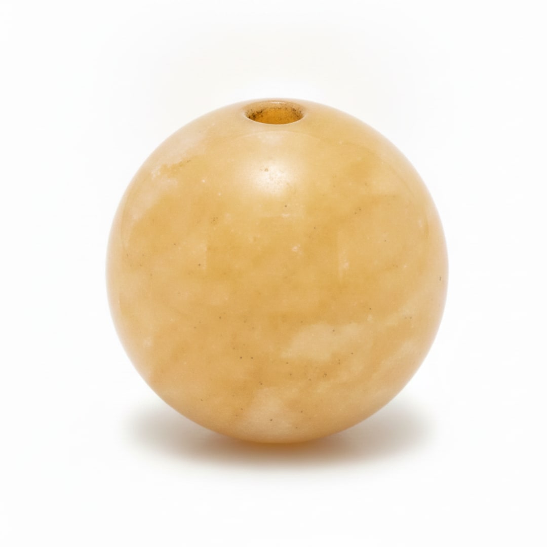 Yellow Aventurine / Half Drilled