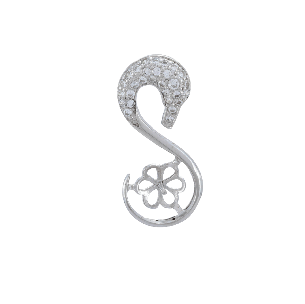 DIY Mount Pendant - 925 Sterling Silver Swan Rhinestone Head