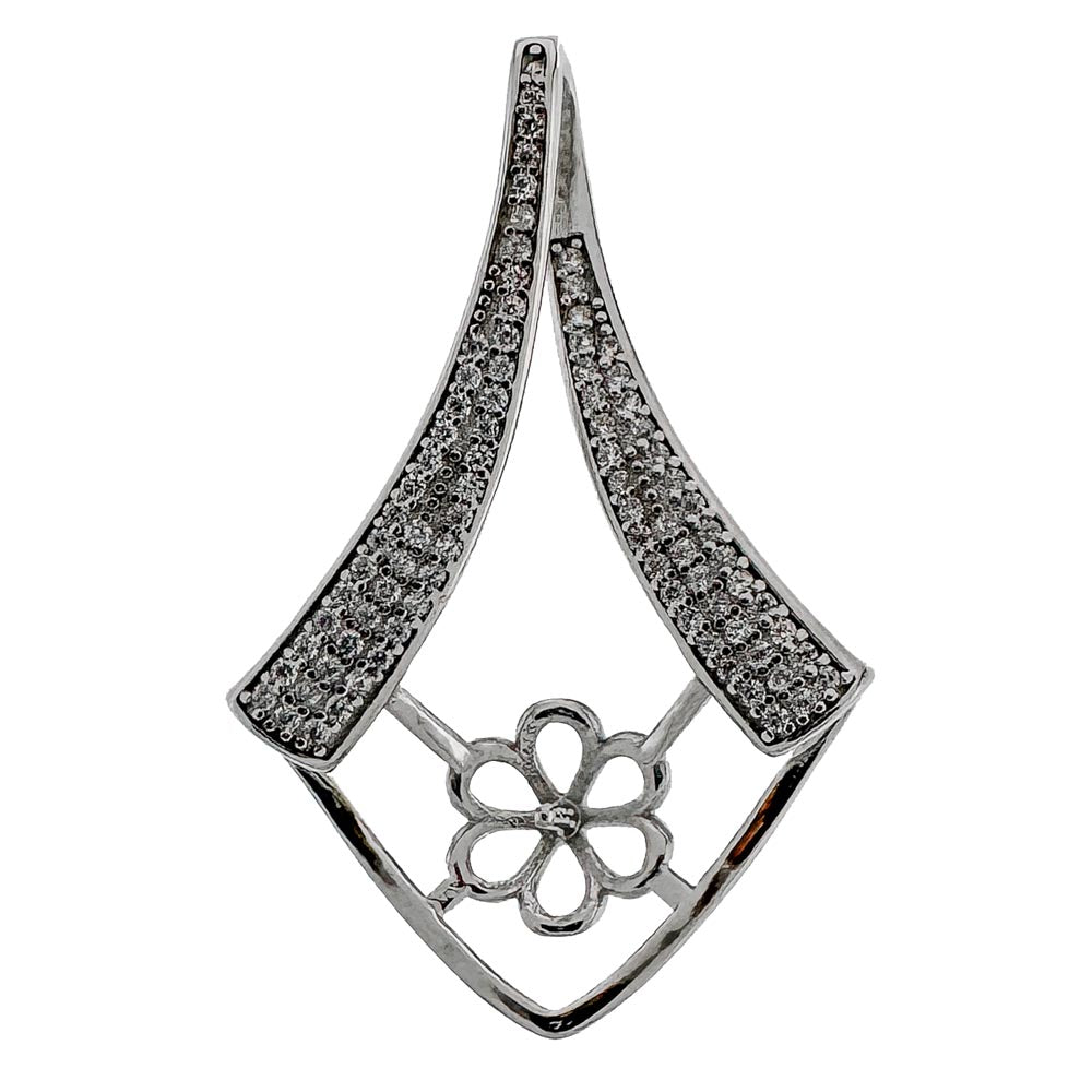 DIY Mount Pendant - 925 Sterling Silver Timeless Grace Pendant