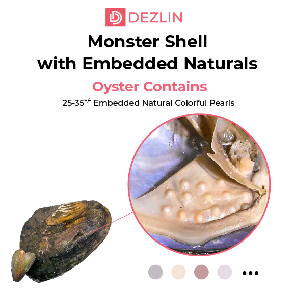 Monster Oyster - Natural Shaped Pearls