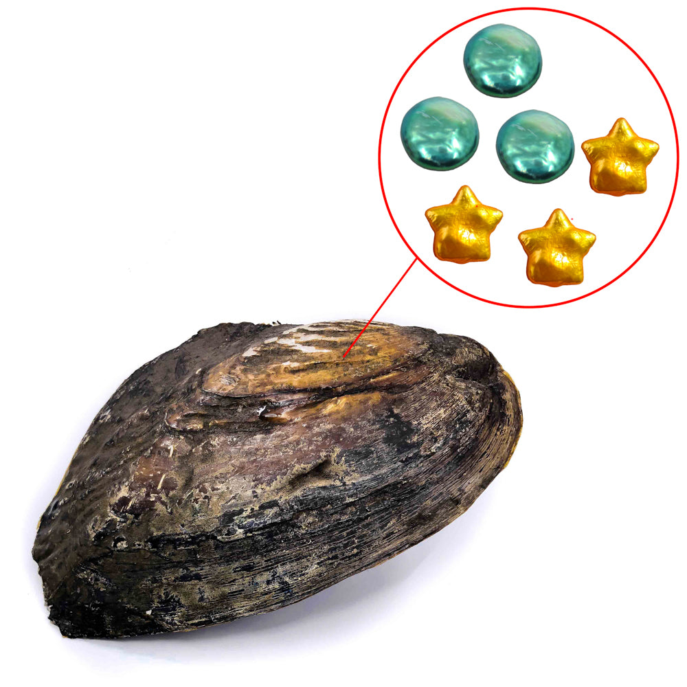 Monstruo Natural con Perlas Incrustadas