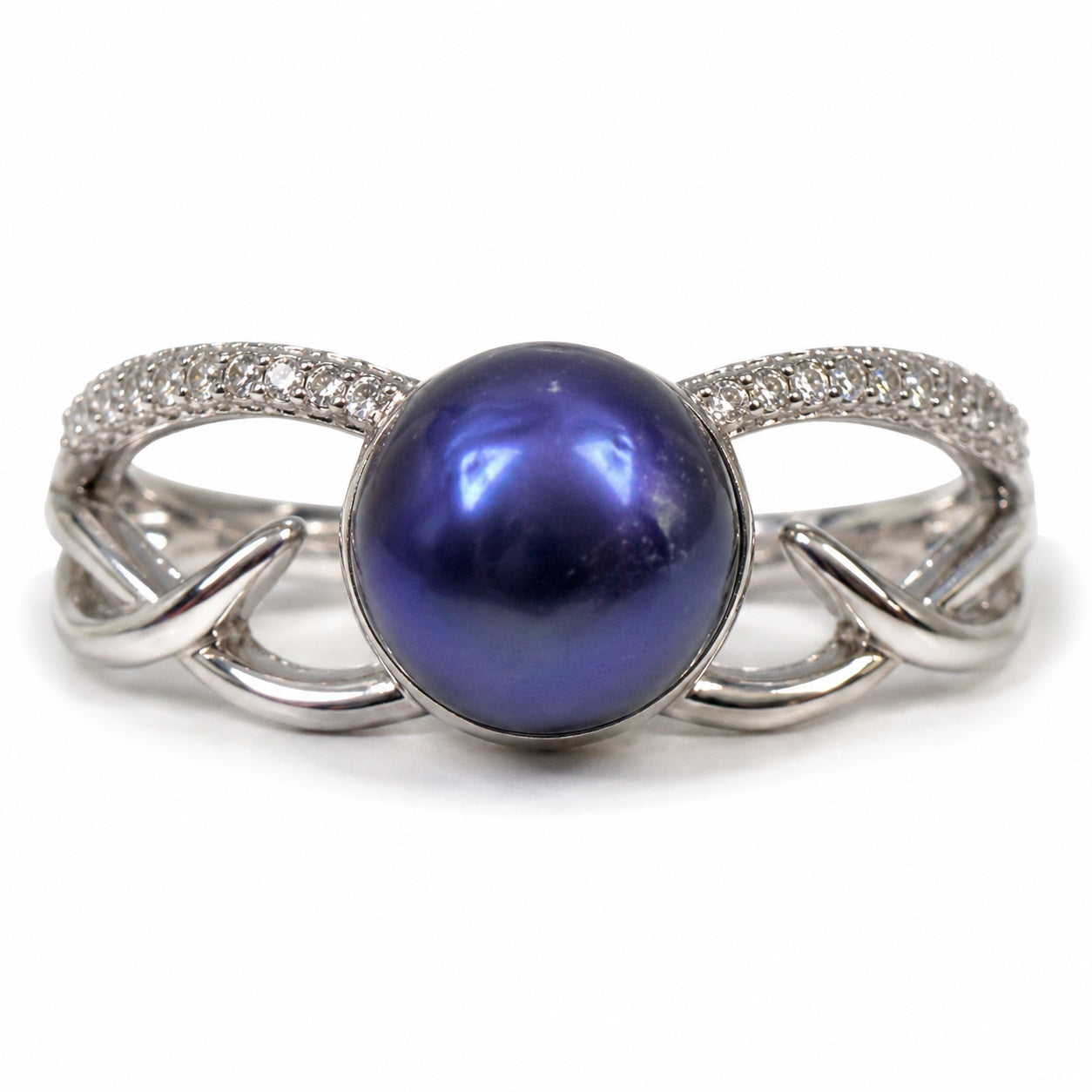 DIY Mount Adjustable Ring - 925 Sterling Silver Harmony Twist