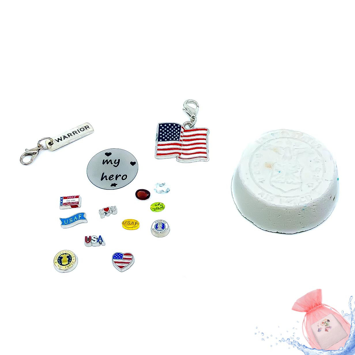 Air Force Themed Charm Drops Default