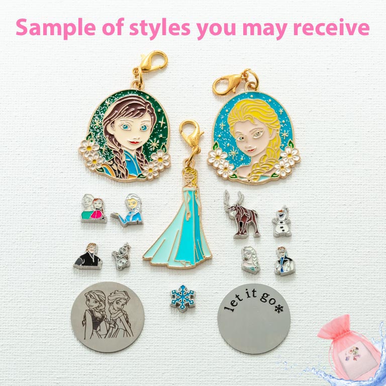 Disney Frozen Themed Charm Drops Default