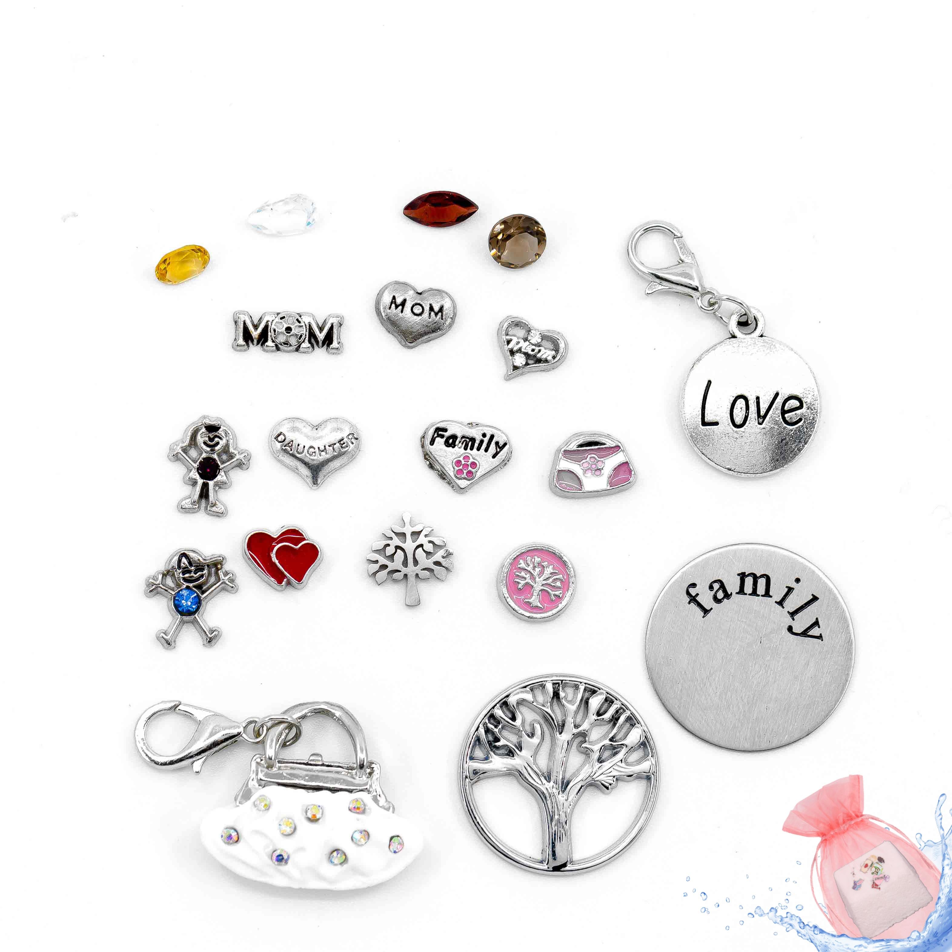 Mom Mother Charm Themed Drops Mom