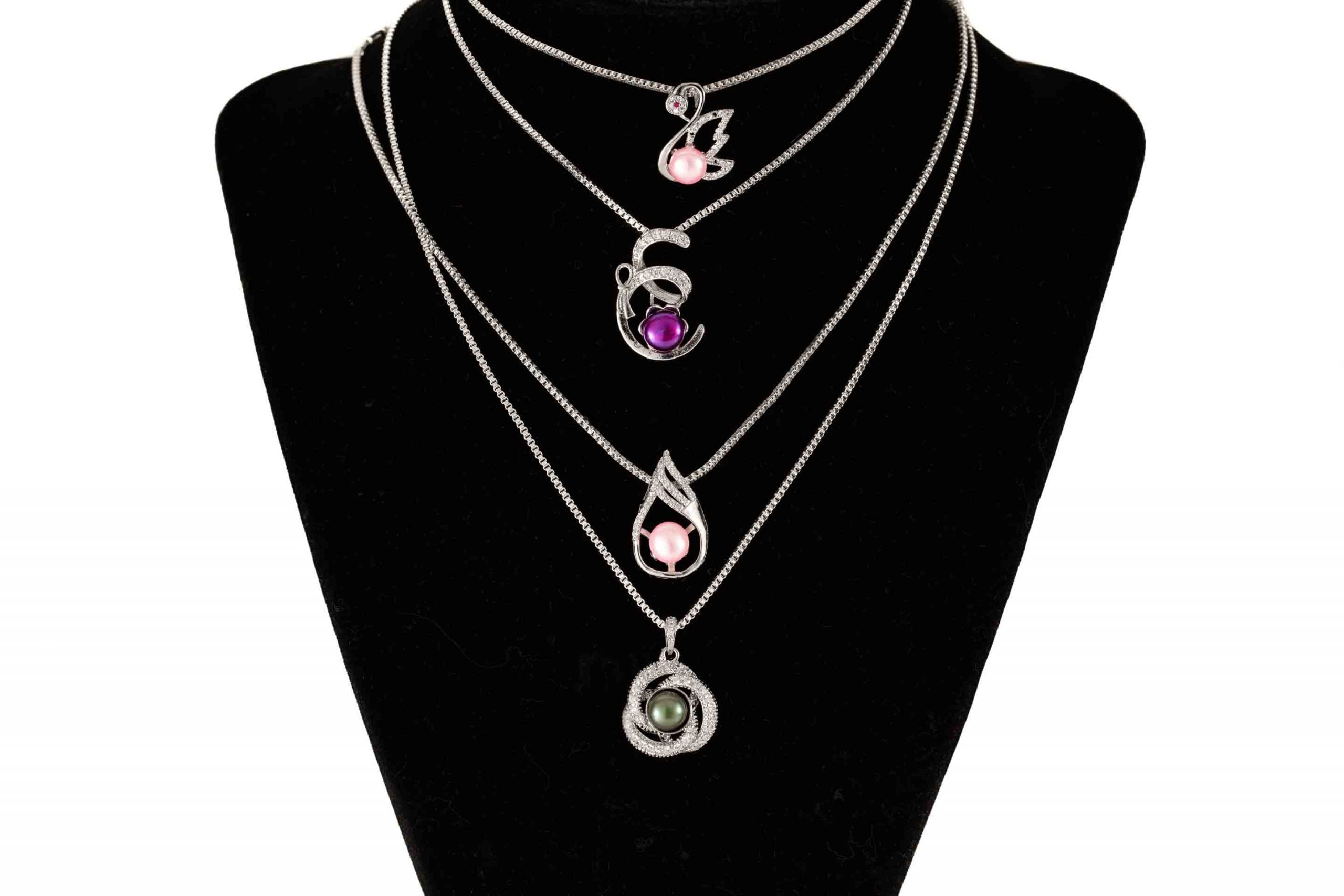 Pendant Bomb - Silver Plated (200+ styles)