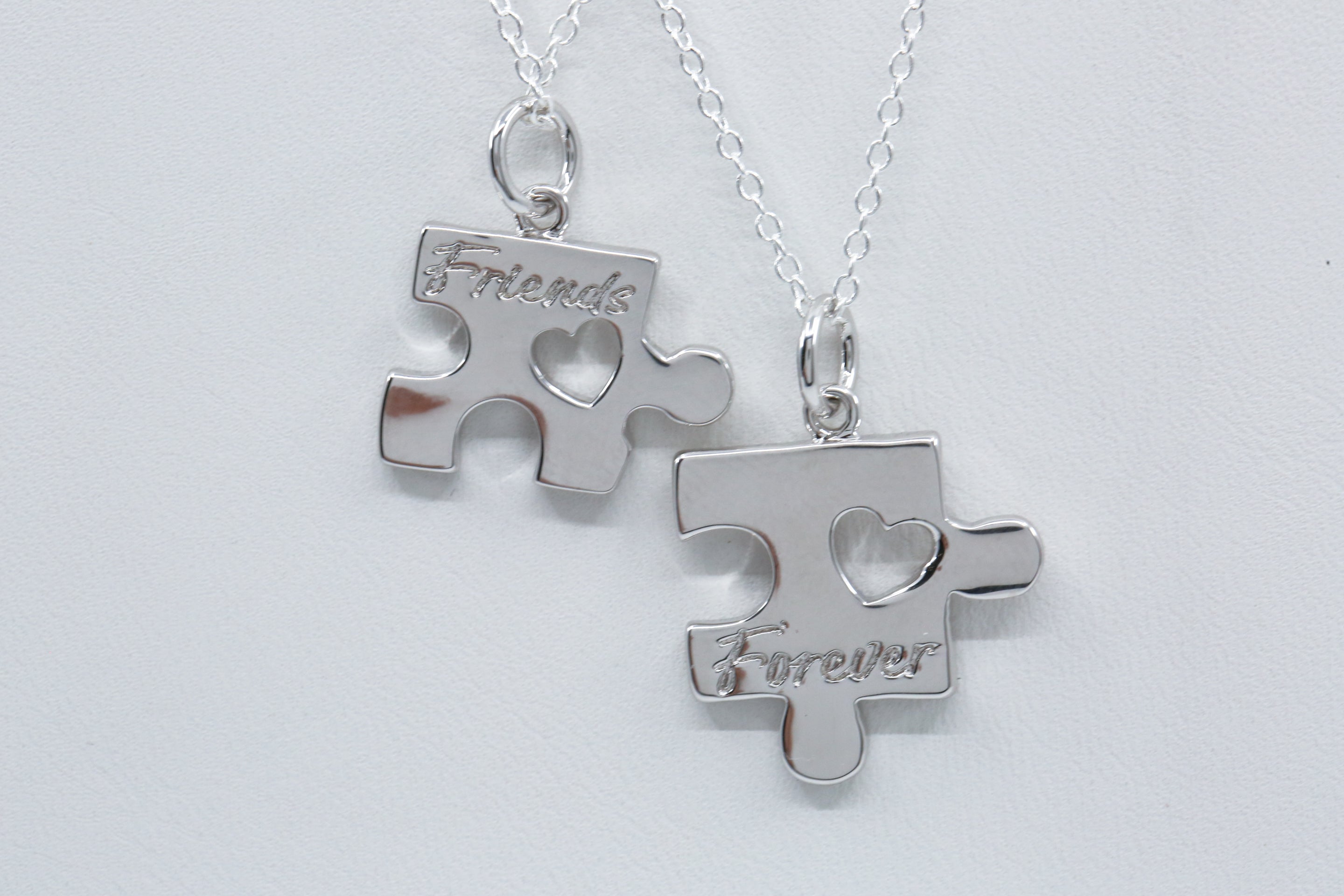 Pendant Bomb - Best Friends 925 Sterling Silver Rhodium Coated (2 Bombs in 1)
