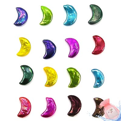 Bomba de perlas con perla en forma de luna