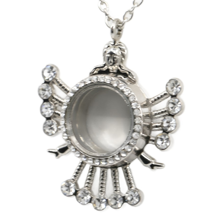 Glass Locket Pendant Magnetic - Goddess Durga