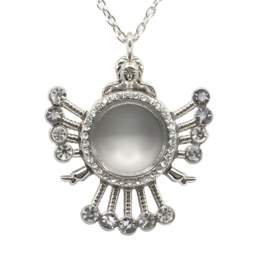 Glass Locket Pendant Magnetic - Goddess Durga