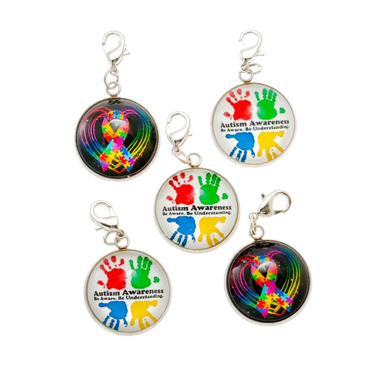 Dangle Clips - Autism Themed