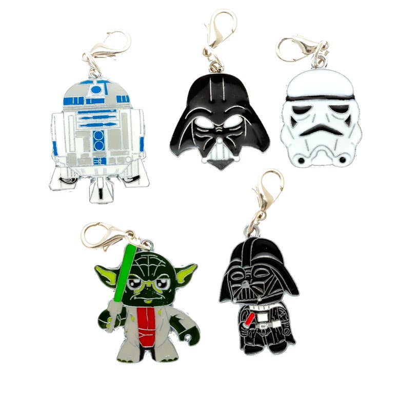 Paquete de 5 clips de goteo temáticos de Disney Star Wars