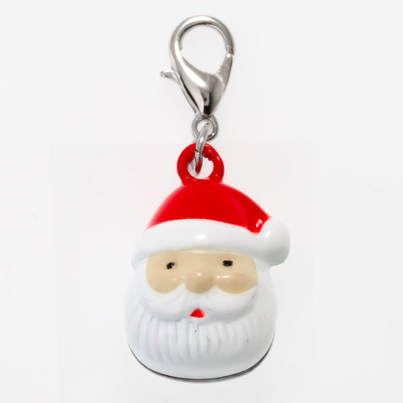 Paquete de 10 clips de goteo de cascabel de Papá Noel