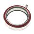 30mm Red Round Enamel Twist Screw Off Glass Locket Default Title