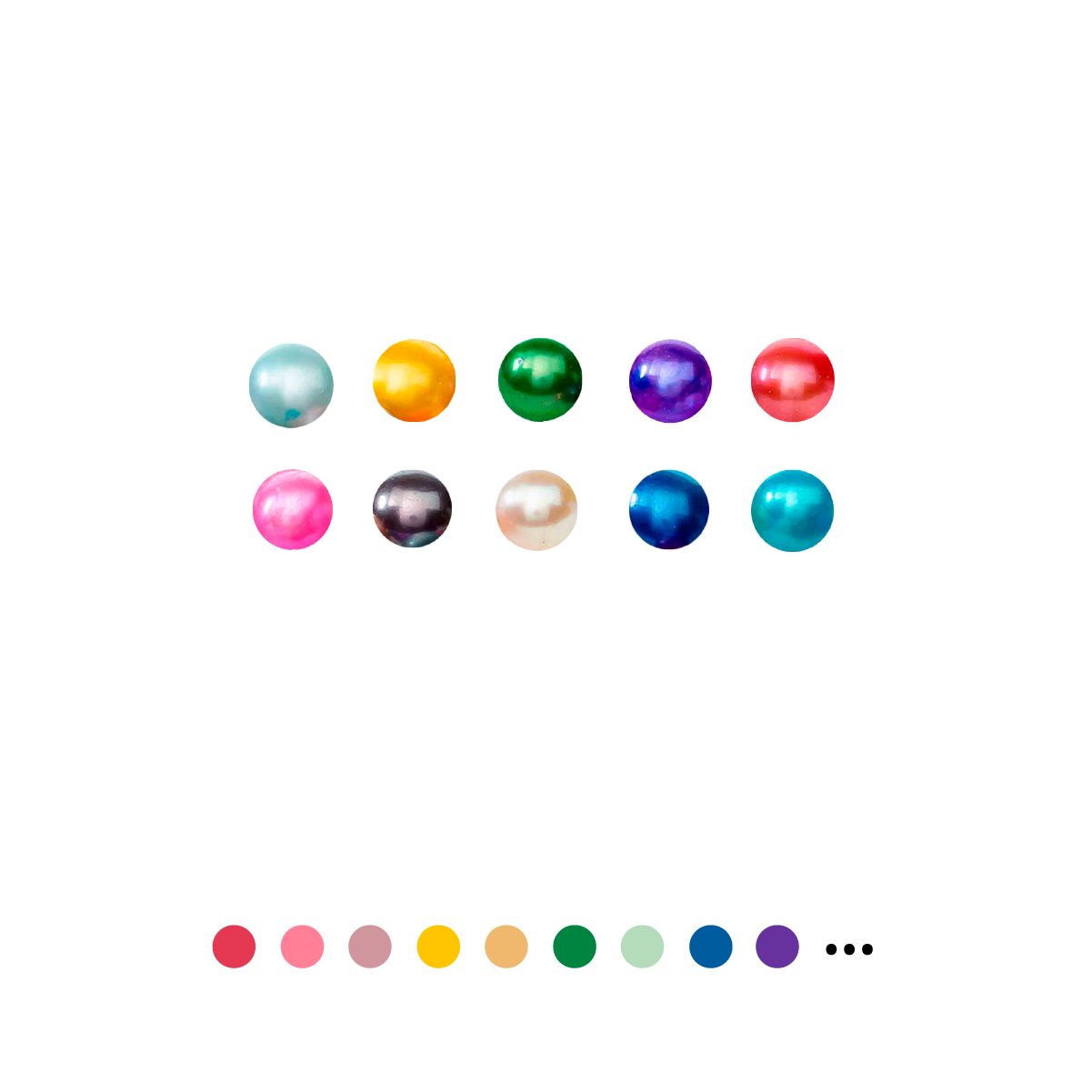 LOOSE PEARL - Baby Pearls 3-5mm appox size (10 pack)