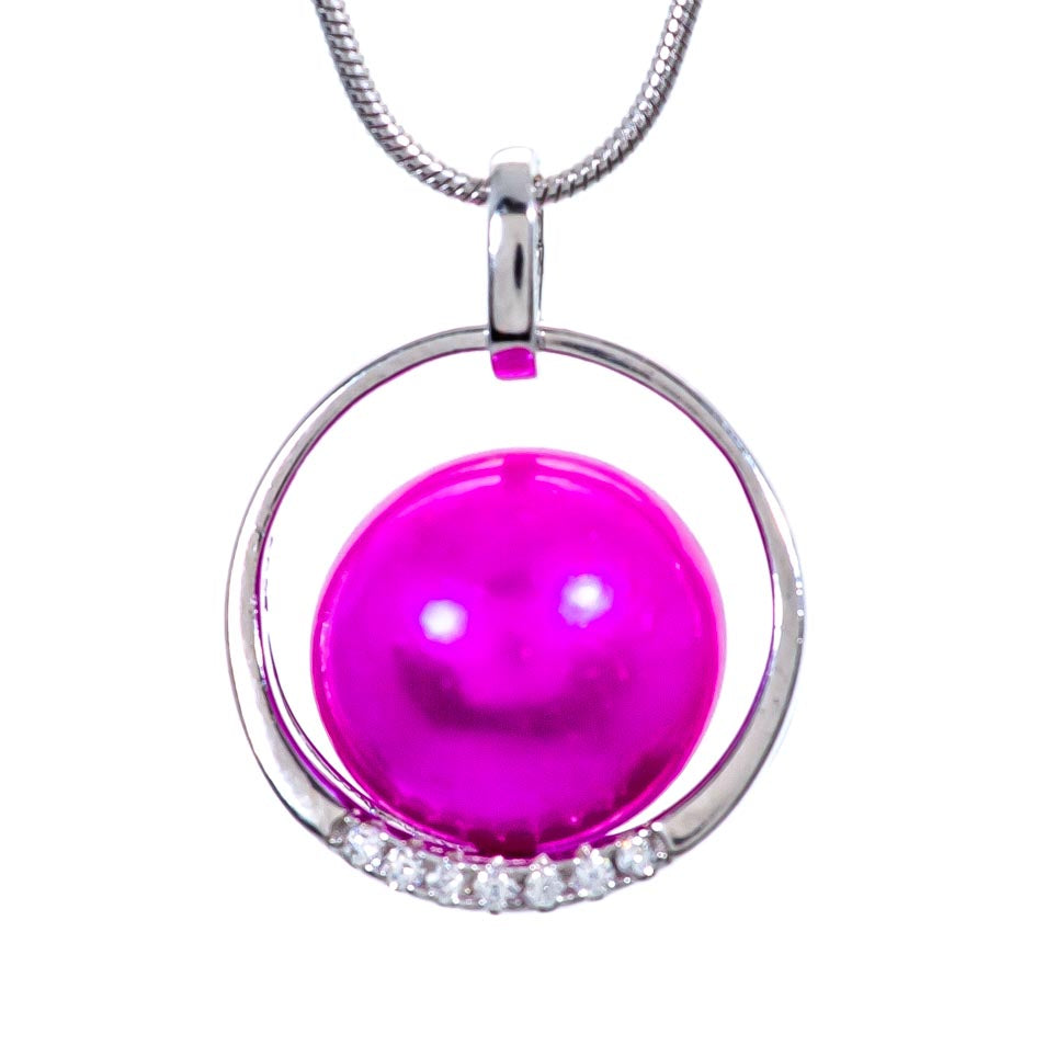 Dije Monte Plata de Ley .925 Cuna Luna Llena