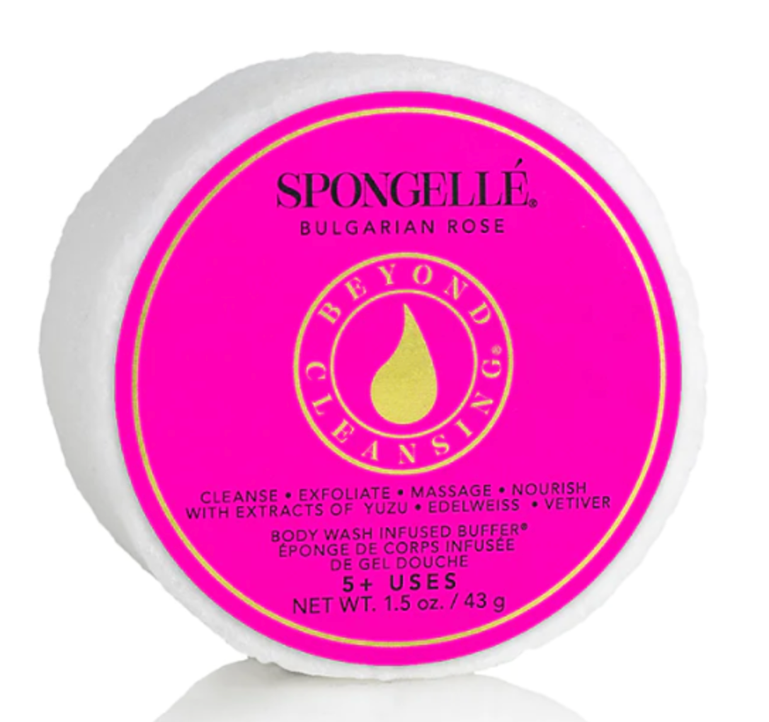 Bulgarian Rose Spongetté Body Wash by Spongelle