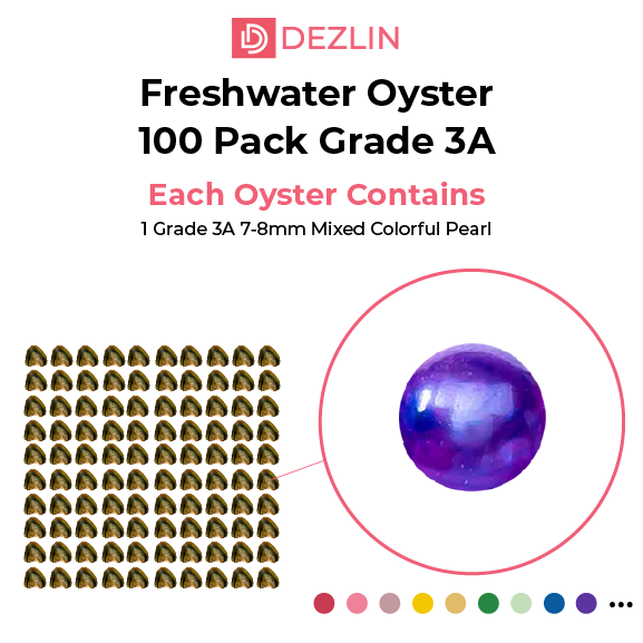 Freshwater Oyster - Round Pearls