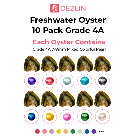 Freshwater Oyster - Round Pearls