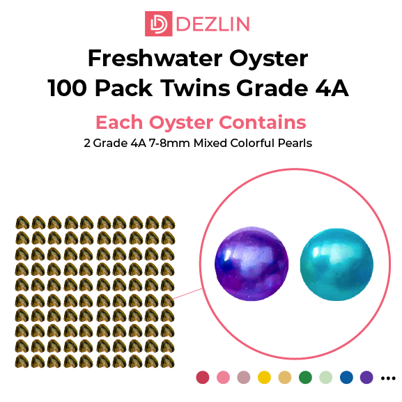 Freshwater Oyster - Round Pearls