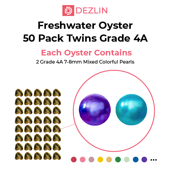 Freshwater Oyster - Round Pearls