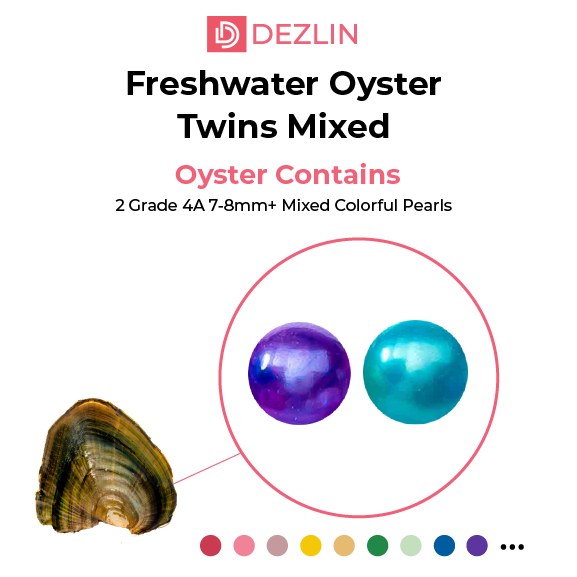 Freshwater Oyster - Round Pearls