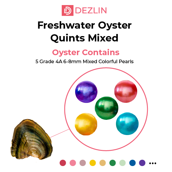 Freshwater Oyster - Round Pearls