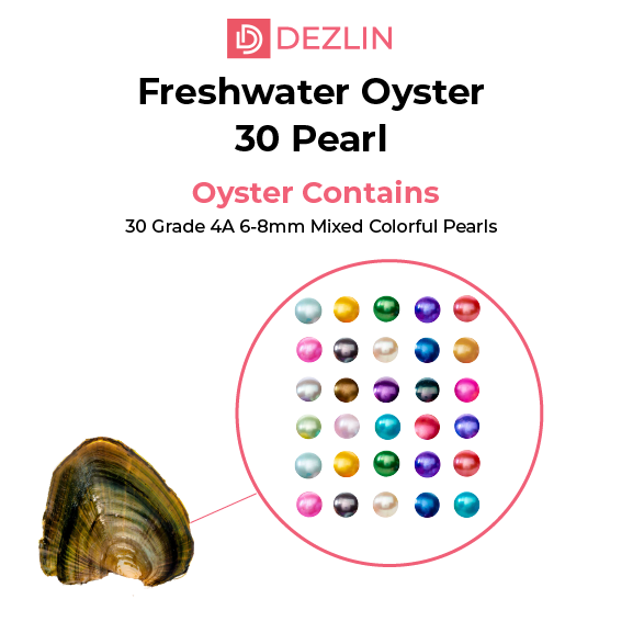Freshwater Oyster - Round Pearls