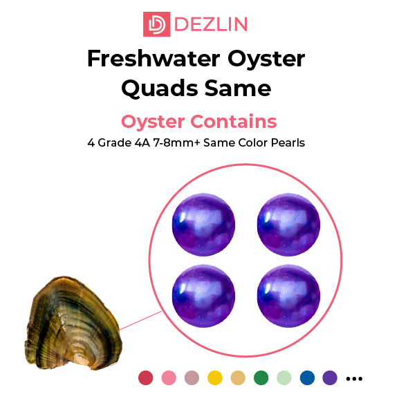 Freshwater Oyster - Round Pearls