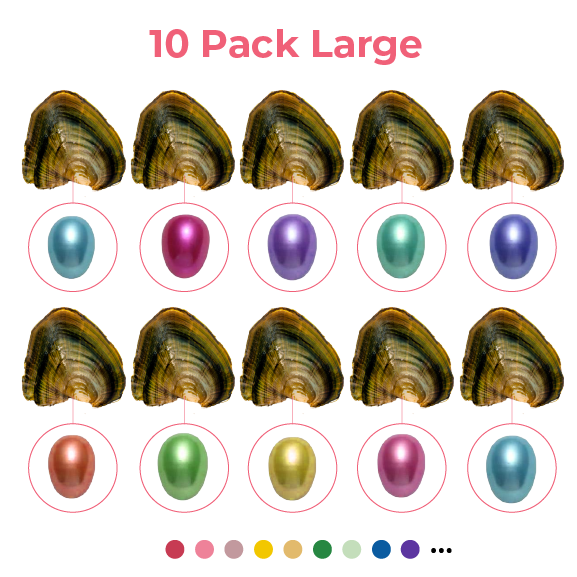 Freshwater Oyster - Rice Shaped Pearls