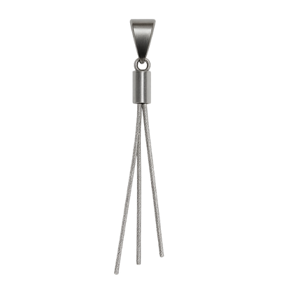 DIY Mount Pendant - 925 Sterling Silver Trio Harmony Pendant