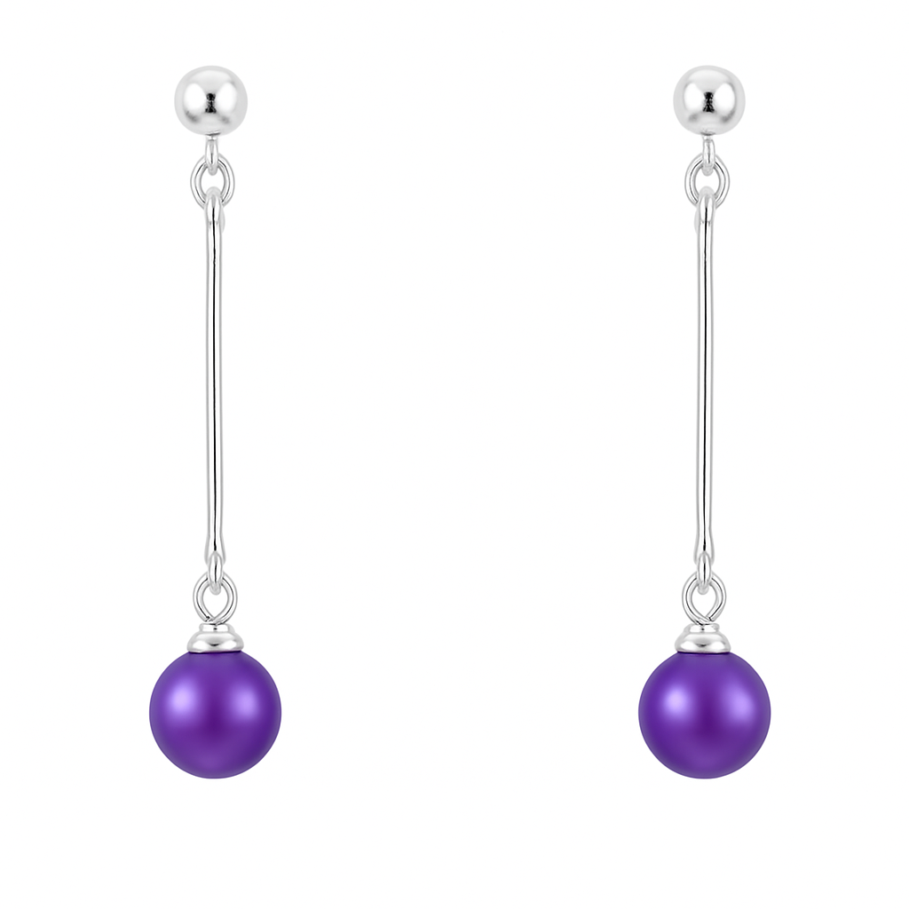DIY Mount Earrings - 925 Sterling Silver Bar Earrings