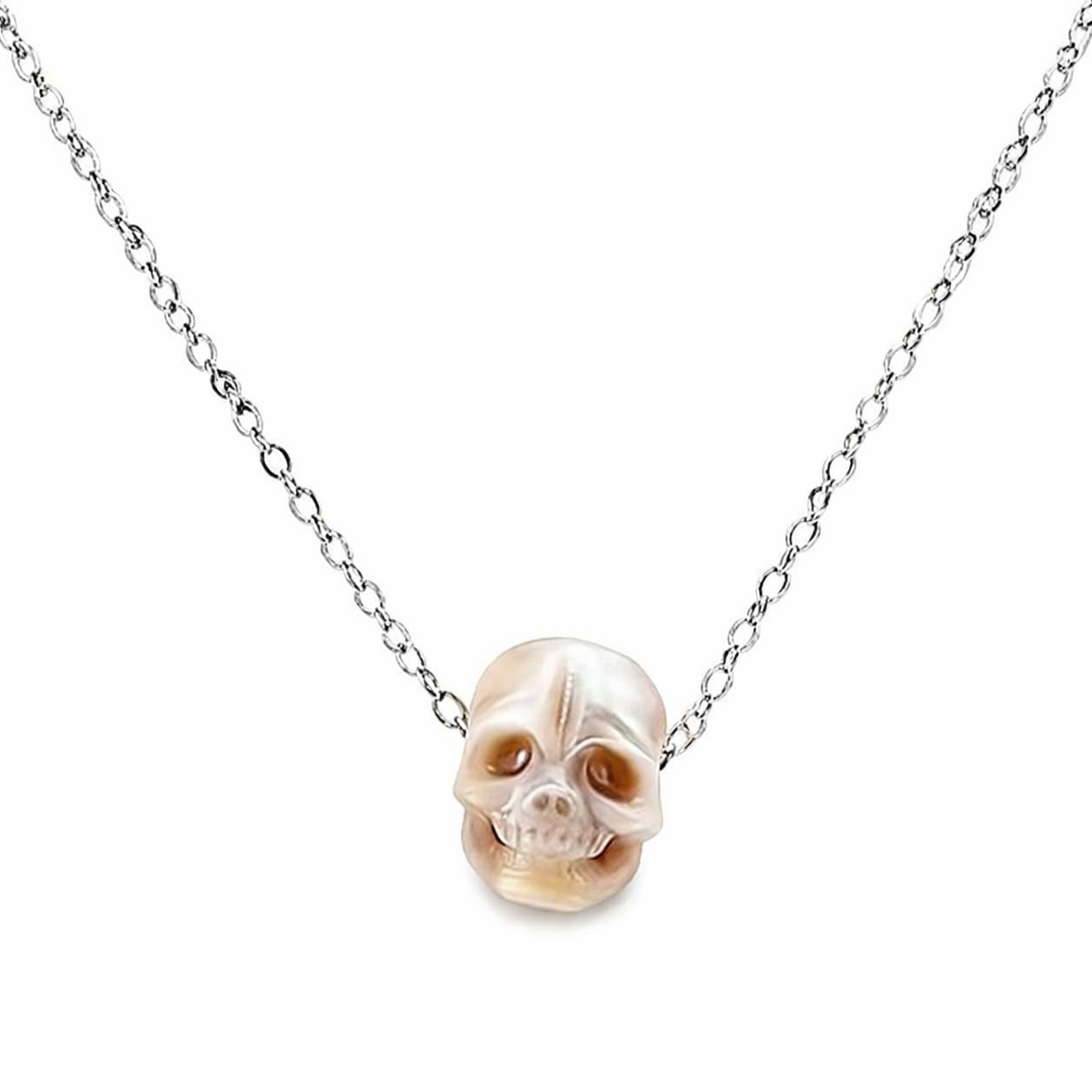 Chain - Slider/Floating Rolo 925 Sterling Silver (Float Edisons, Pearls, Shaped Pearls &amp; more)