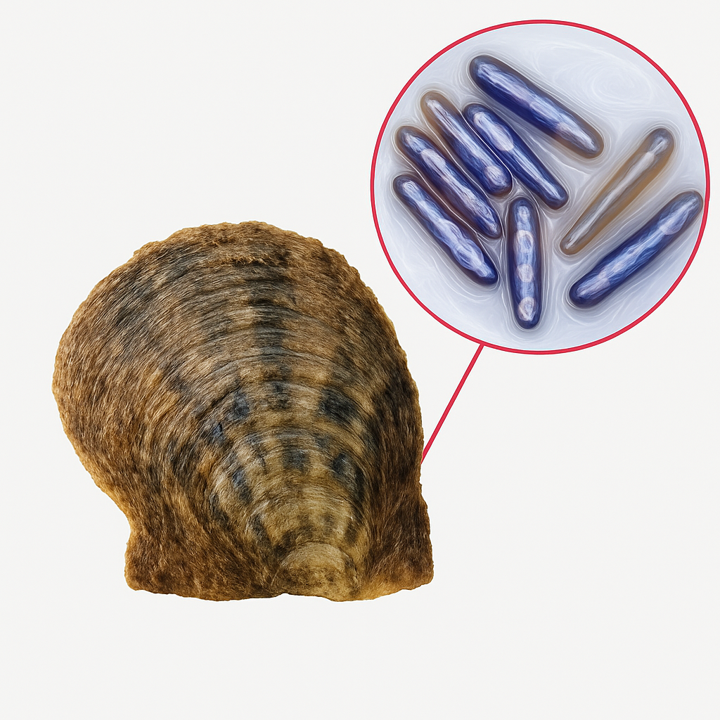 Akoya Shell Oyster -Stick Shaped Single  Pearl (Biwa Pearl)