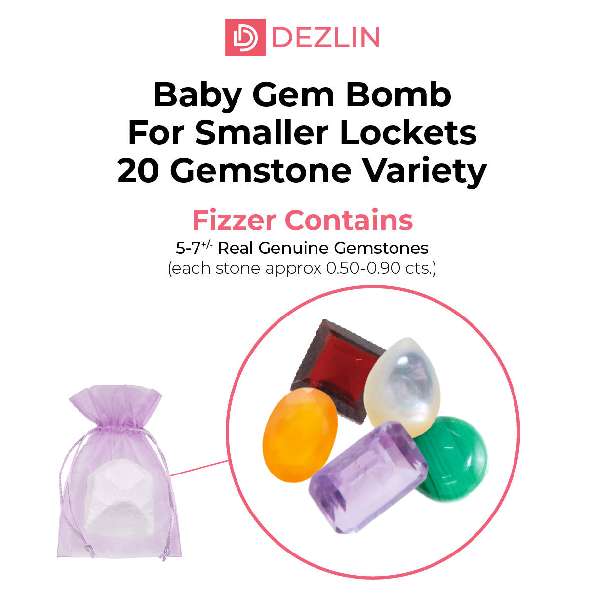 Gem Bomb - Baby Gems for Petite Lockets