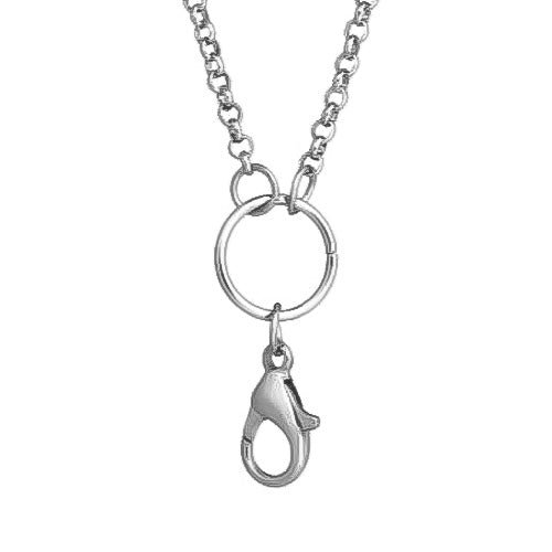 Chain - Locket Stainless Steel with Lobster Claw