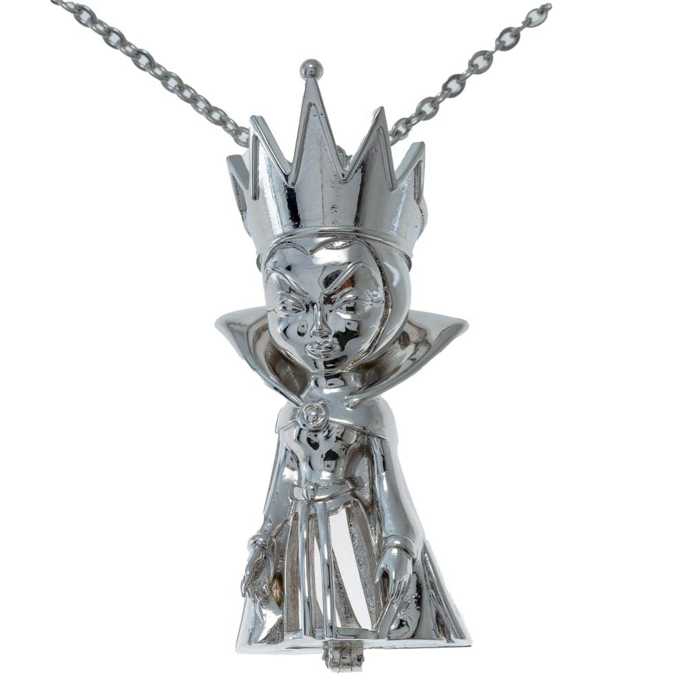 Cage Pendant Silver Plated - An Evil Queen with Chain