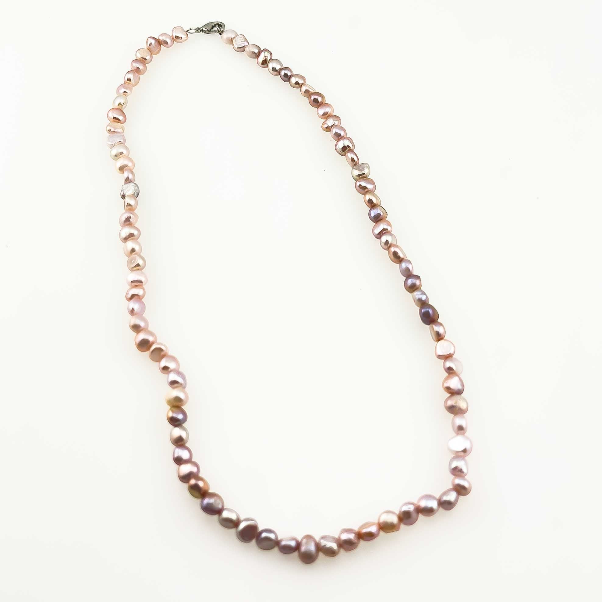 Necklace - Colorful Freshwater Pearl Necklace 20&quot;