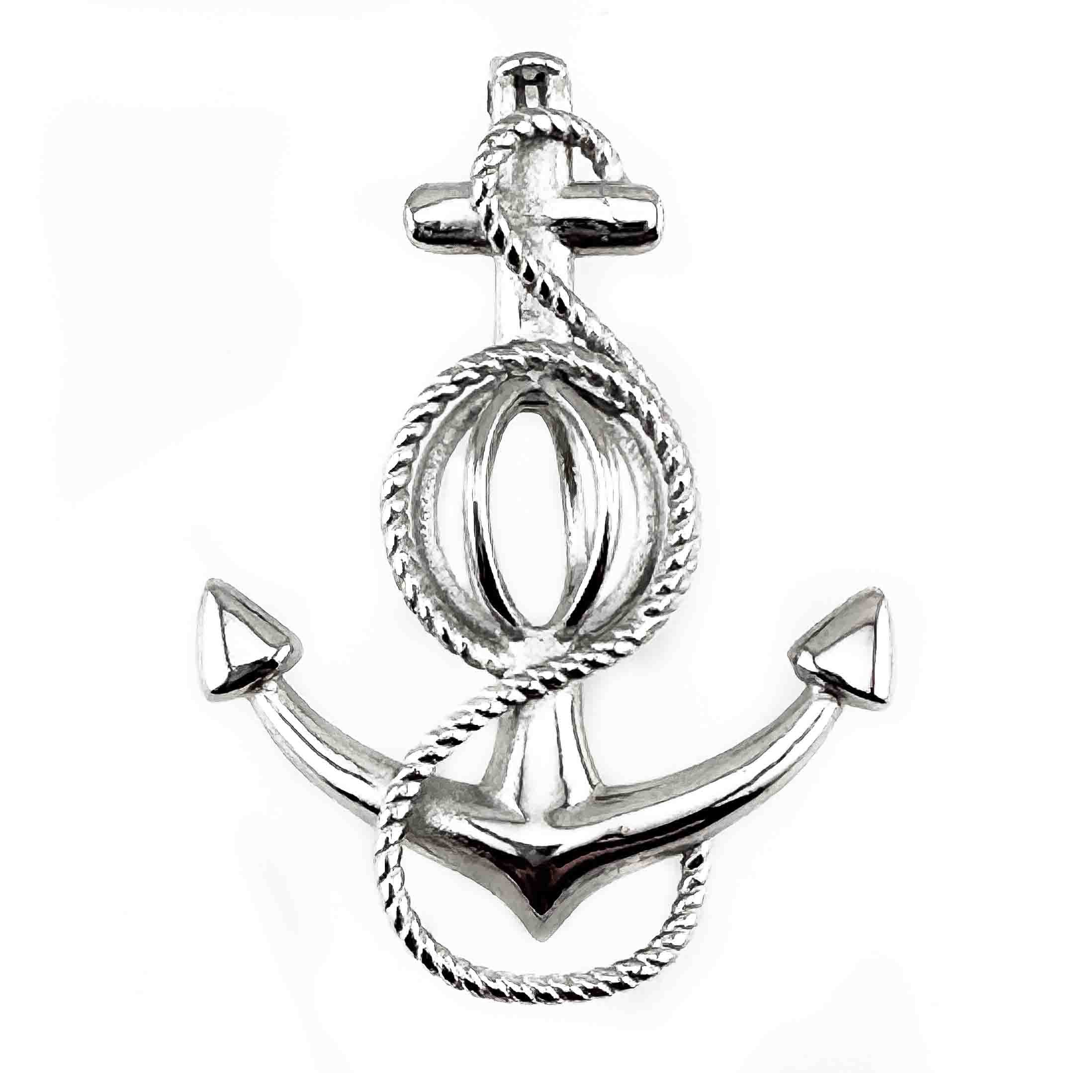 Cage Pendant 925 Sterling Silver - Anchor Large Cage Pendant