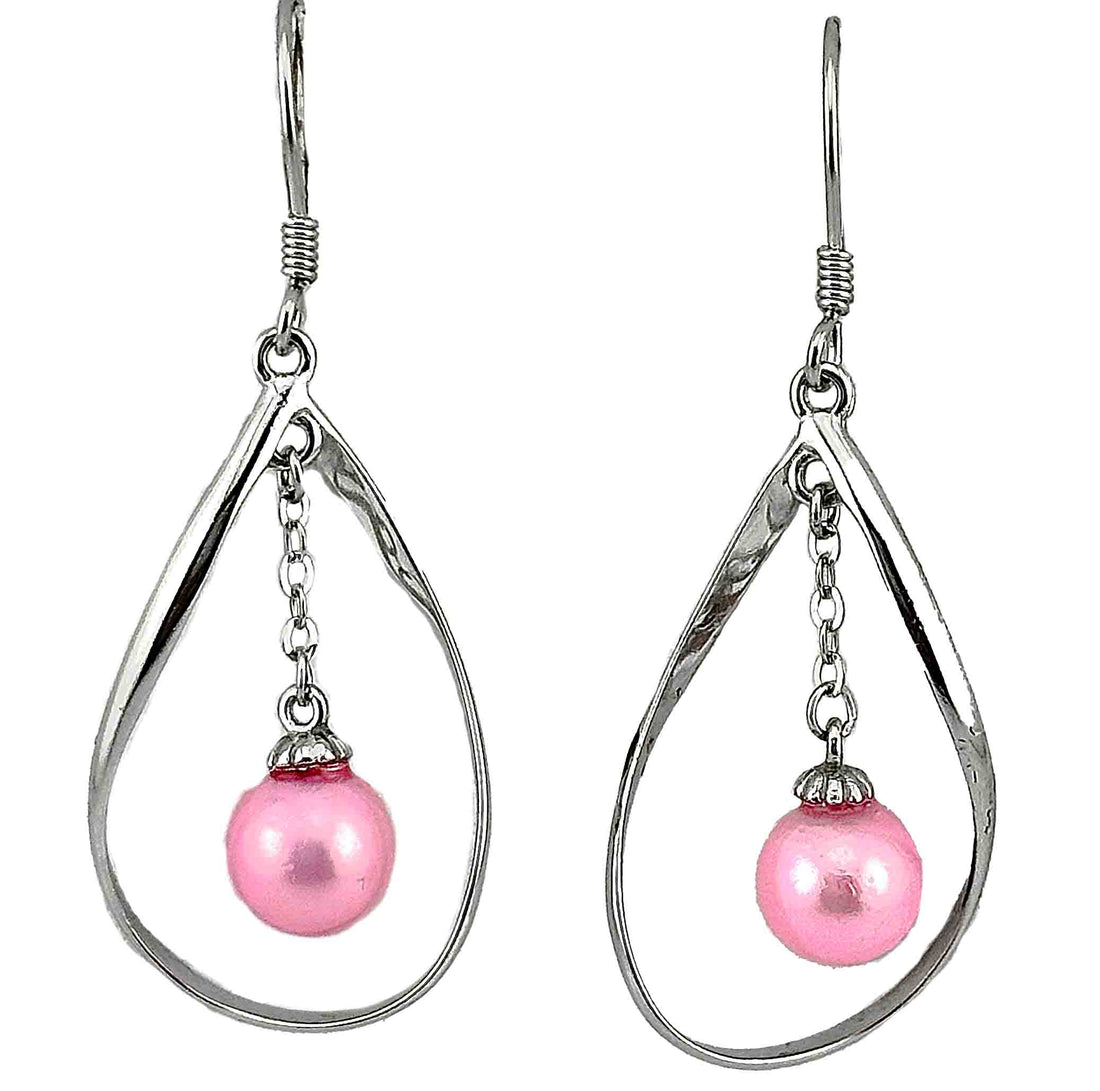 DIY Mount Earrings - 925 Sterling Silver Tear Drop