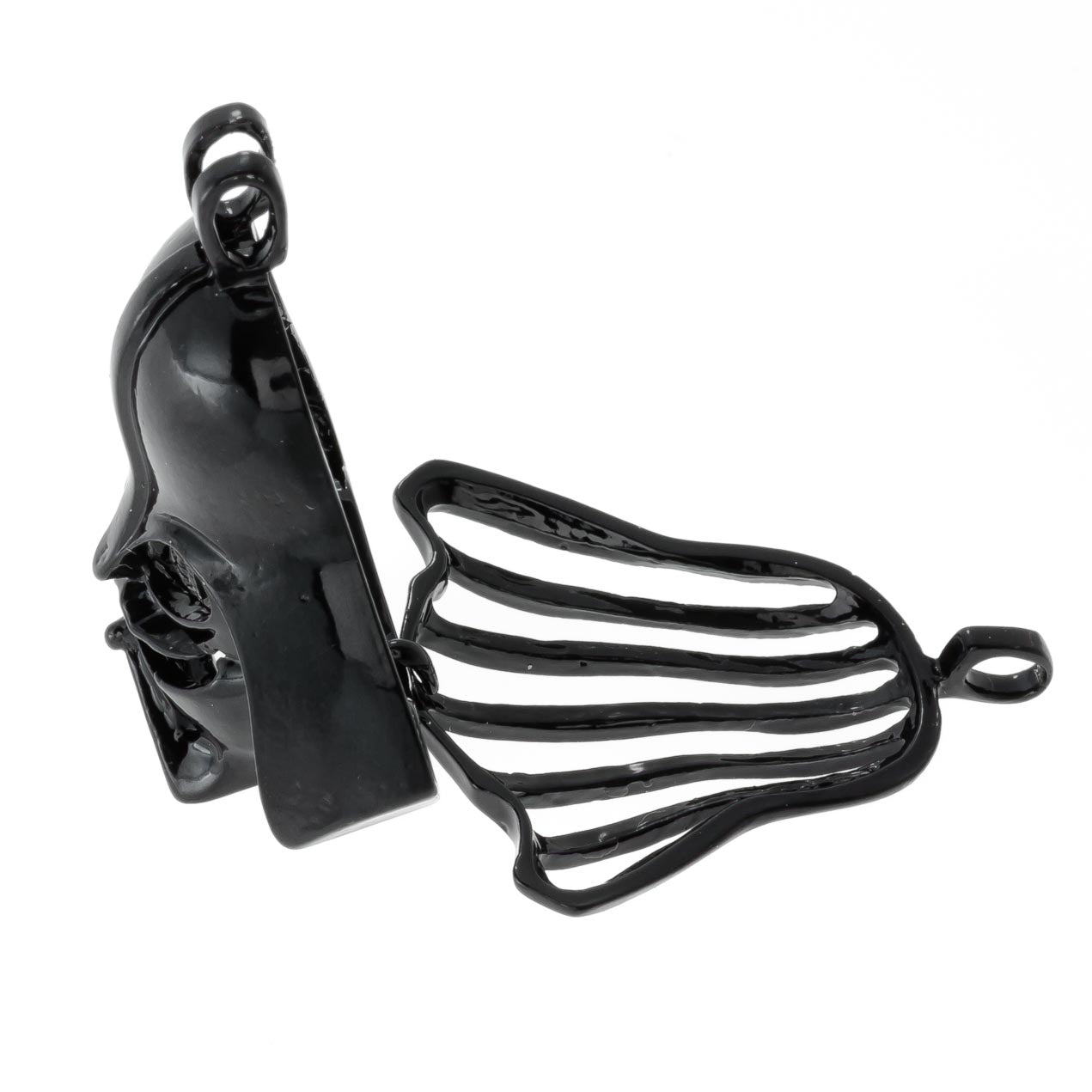 Cage Pendant Black Plated - Darth Vader